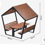 آلاچیق 8 نفره طرح چوب